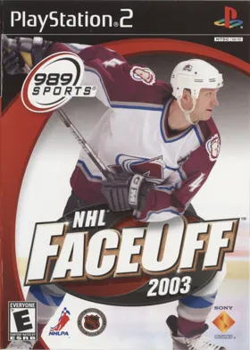 NHL FaceOff 2003 box cover front